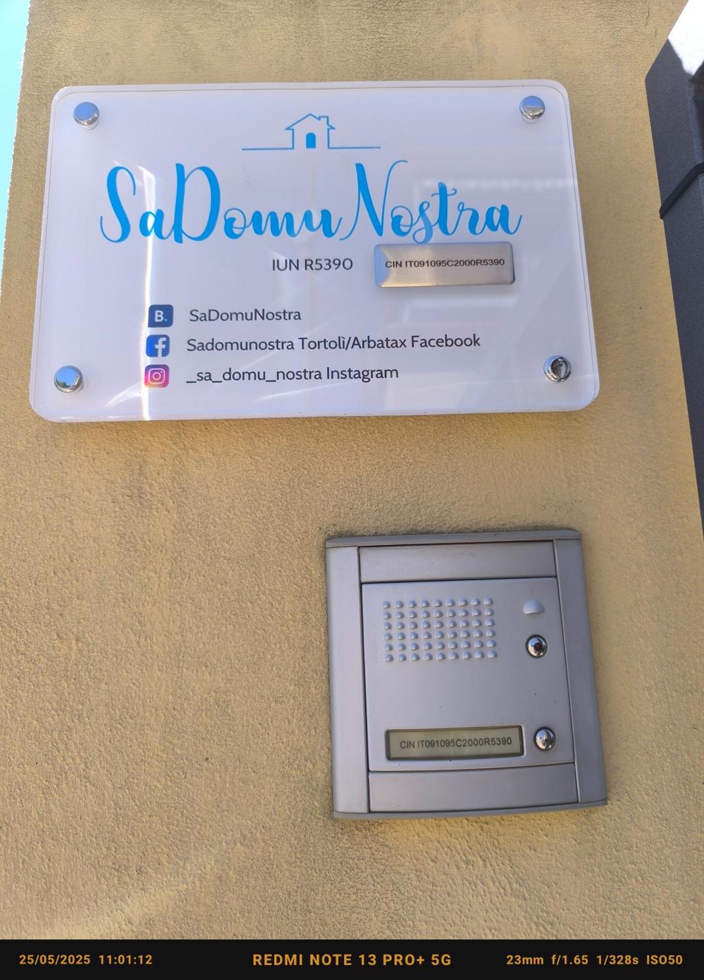 Apartmán Sadomunostra Tortolì Exteriér fotografie